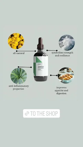 instagram story design for Kennedys botany