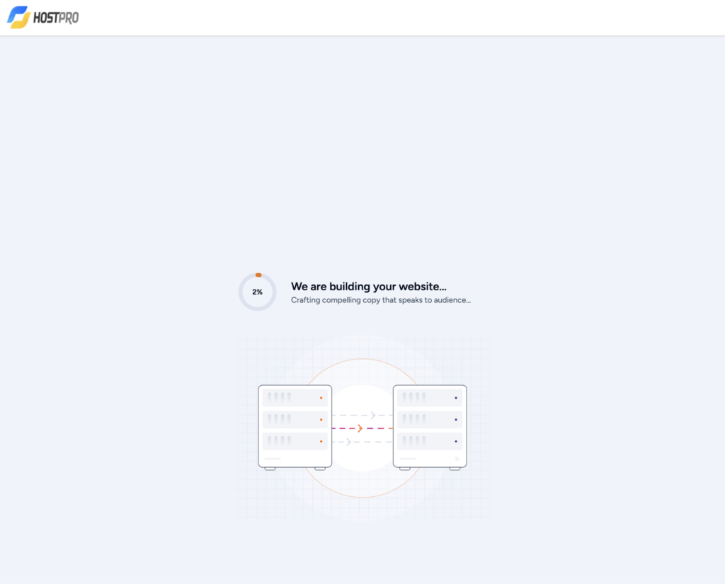 Website generation