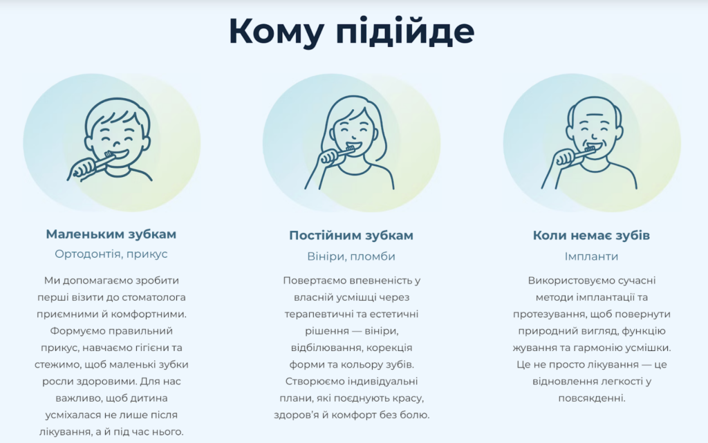 кому подойдет клиника piurkodental